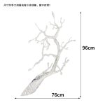 Hotel lobby abstract transparent tree hanging sculpture welcoming guests pine resin ornaments villa large soft decoration artwork