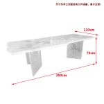 Modern minimalist transparent resin crystal glacier tea table designer with a high-end feel, home office water ripple table