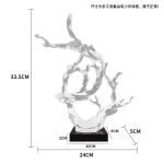 Large scale foam decorations in the lobby and atrium of the hotel, transparent resin sculptures, sales office entrance, floor decorations, art