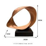 Modern minimalist creative sculpture fiberglass ornament, hotel club entrance, model room, sales office, soft decoration crafts