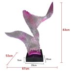 Modern Creative Transparent Resin Sculpture Hotel Sales Office TV Cabinet Living Room Entrance Soft Decoration Artwork Display