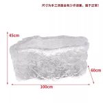 Transparent resin glacier bar counter table custom hotel living room home tea table high-end luminous island design