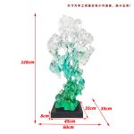 New Chinese abstract transparent resin the Taihu Lake stone sculpture hotel lobby villa courtyard high-end decoration floor decoration