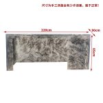 Modern luxury crystal luminous island table, bar, villa, high-end feeling, transparent resin reception, irregular bar counter in front