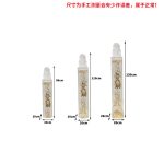 Transparent gold foil lion landing ornament Pixiu tie horse stake pillar Hotel sales office Villa wealth attraction Town house sculpture
