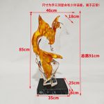 Abstract Transparent Resin Art Ornament Hotel Sales Office Clubhouse Floor Sculpture Home Living Room Entrance Decoration