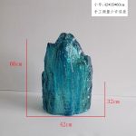 Hotel Club Large Transparent Landscape Stone Sculpture Resin Ornaments Sales Office Villa Pond Decorative Artwork