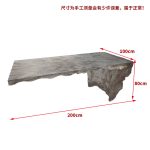 Light luxury transparent resin crystal island table, clubhouse, villa beauty salon, designer’s creative glacier tea table customization