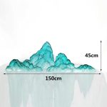 Modern Creative Transparent Resin Rockery Sculpture Hotel Lobby Sales Office Landscape Ornaments Ice and Snow Mountain Floor Decoration