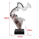 Abstract Transparent Resin Art Ornament Hotel Sales Office Clubhouse Floor Sculpture Home Living Room Entrance Decoration