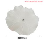 Modern minimalist hotel entrance foyer soft decoration with a high-end feel, niche transparent ornaments, resin sculptures, and artworks