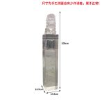 Transparent gold foil lion landing ornament Pixiu tie horse stake pillar Hotel sales office Villa wealth attraction Town house sculpture