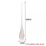 Transparent resin water droplet spray sculpture hotel large floor decoration villa living room entrance decoration art hanging decoration