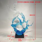 Large scale foam decorations in the lobby and atrium of the hotel, transparent resin sculptures, sales office entrance, floor decorations, art