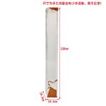 Transparent gold foil lion landing ornament Pixiu tie horse stake pillar Hotel sales office Villa wealth attraction Town house sculpture