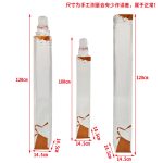 Transparent gold foil lion landing ornament Pixiu tie horse stake pillar Hotel sales office Villa wealth attraction Town house sculpture