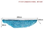 Transparent resin glacier bar counter table custom hotel living room home tea table high-end luminous island design