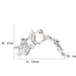 Modern Creative Abstract Ornaments Hotel Sales Office Villa Living Room Transparent Resin Sculpture Entrance Art Decoration