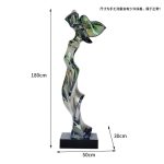Abstract Transparent Resin Art Ornament Hotel Sales Office Clubhouse Floor Sculpture Home Living Room Entrance Decoration