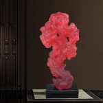 Hotel lobby abstract the Taihu Lake stone decoration sales office model room large floor transparent resin sculpture decoration