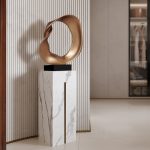 Modern minimalist creative sculpture fiberglass ornament, hotel club entrance, model room, sales office, soft decoration crafts