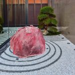 Hotel Club Large Transparent Landscape Stone Sculpture Resin Ornaments Sales Office Villa Pond Decorative Artwork