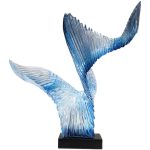 Modern Creative Transparent Resin Sculpture Hotel Sales Office TV Cabinet Living Room Entrance Soft Decoration Artwork Display